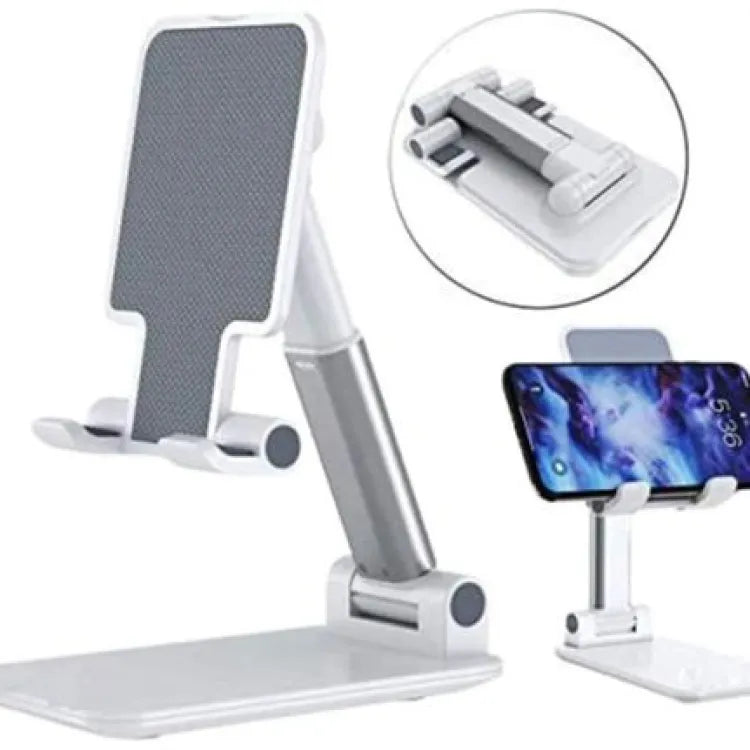 Cell Phone Stand, YOSHINE Upgraded Phone Stand for Desk, Adjustable Tablet Stand, Foldable Portable Phone Holder, Cradle, Dock for All iPhone Smartphones and iPad Tablets