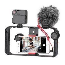 Apkina DS1 Smartphone Video Handle Rig Filmmaking Stabilizer Case - Black